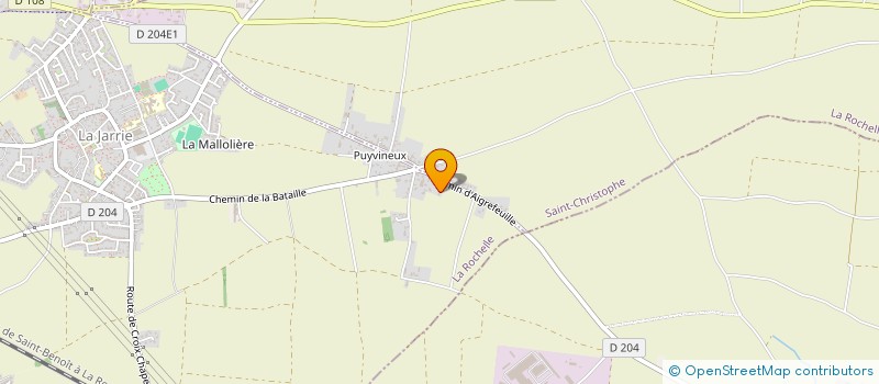 localisation de l'entreprise SCI MEA  LA JARRIE