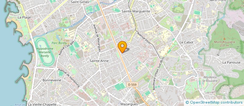 localisation de l'entreprise SCI MEAT à MARSEILLE