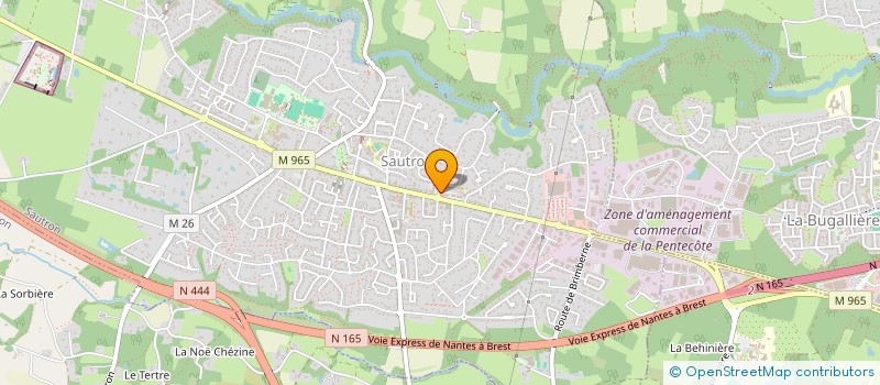 localisation de l'entreprise SCI MEAURADOR à SAUTRON