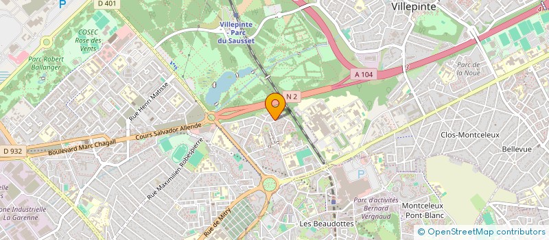 localisation de l'entreprise SCI MEAUX à AULNAY-SOUS-BOIS