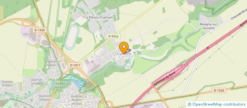 localisation de l'entreprise SCI MEBADE  CHAMANT