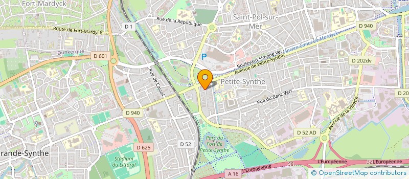 localisation de l'entreprise SCI MEBARKA à DUNKERQUE