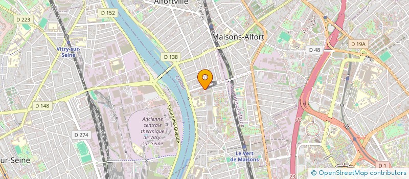 localisation de l'entreprise SCI MEBARKI  ALFORTVILLE