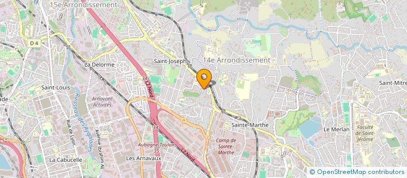 localisation de l'entreprise SCI MEBARKI à MARSEILLE