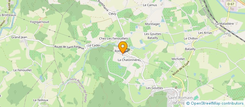 localisation de l'entreprise SCI MEBY  SAINT-GERMAIN-NUELLES