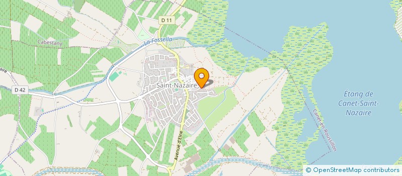 localisation de l'entreprise SCI MEC  SAINT-NAZAIRE