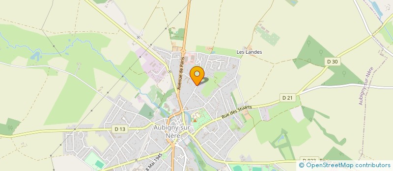 localisation de l'entreprise SCI MECA  AUBIGNY-SUR-NERE