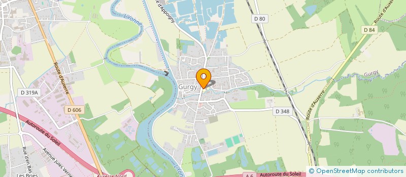 localisation de l'entreprise SCI MECA CROUZ à HAUTERIVE