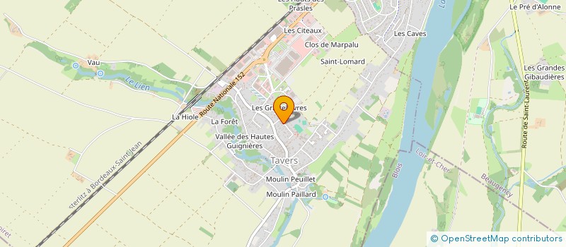 localisation de l'entreprise SCI MECA ET ASSOCIES à TAVERS