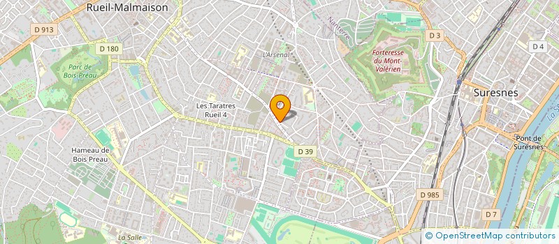 localisation de l'entreprise SCI MECACLEDRIS à RUEIL-MALMAISON