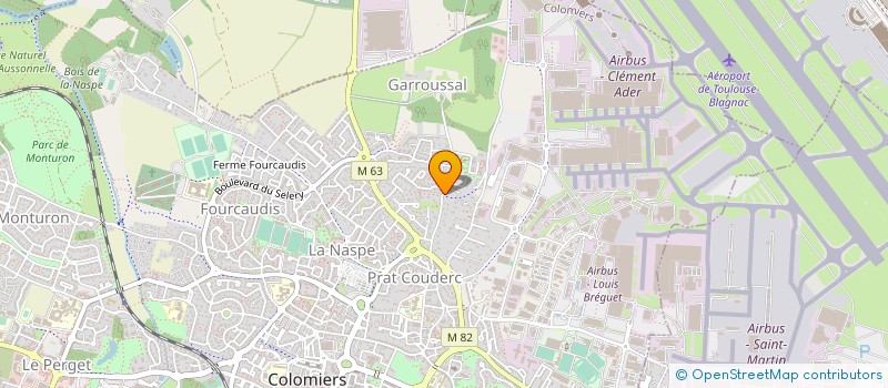 localisation de l'entreprise SCI MECADUNO  VIEUX-BOUCAU-LES-BAINS