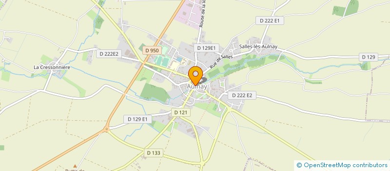 localisation de l'entreprise SCI MECHAIN ROUFFIGNAC  AULNAY