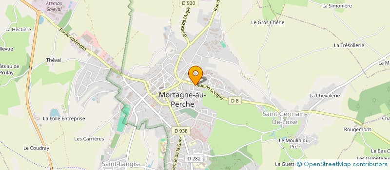 localisation de l'entreprise SCI MED à MORTAGNE-AU-PERCHE