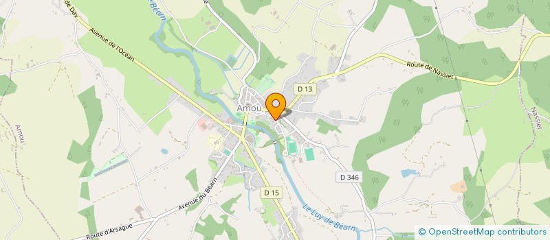 localisation de l'entreprise SCI MED IMMO à AMOU