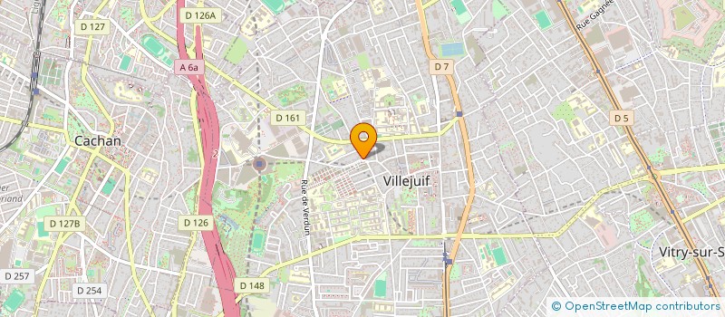 localisation de l'entreprise SCI MED-INSTALL à VILLEJUIF