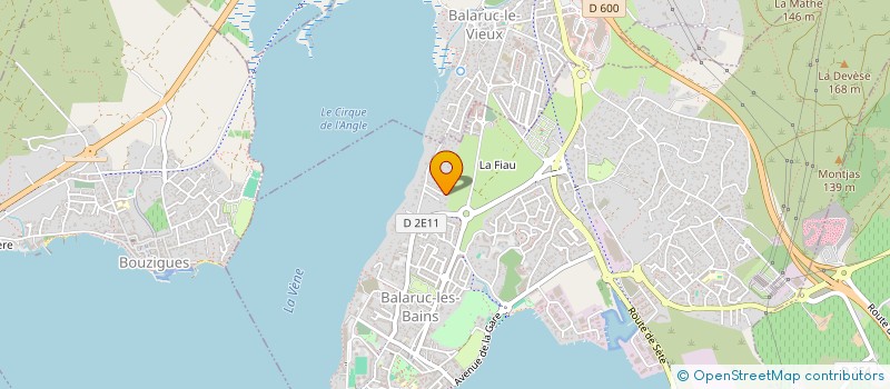 localisation de l'entreprise SCI MED'OC  BALARUC-LES-BAINS