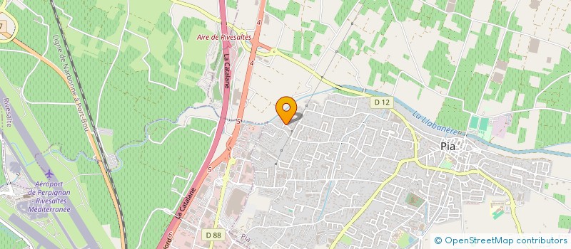 localisation de l'entreprise SCI MEDALI 66  PIA