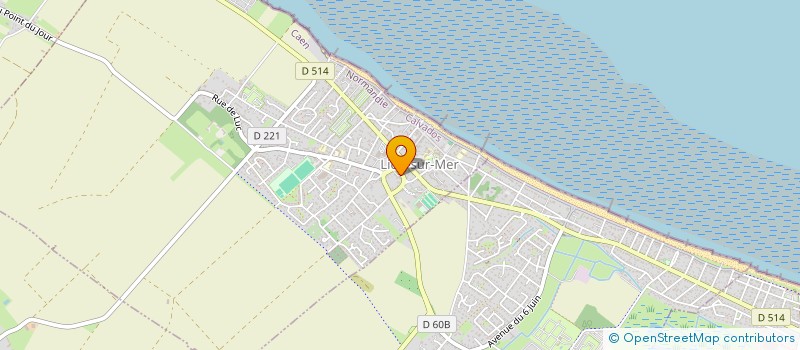 localisation de l'entreprise SCI MEDALION 2  LION-SUR-MER