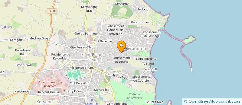 localisation de l'entreprise SCI MEDBOX  SAINT-POL-DE-LEON