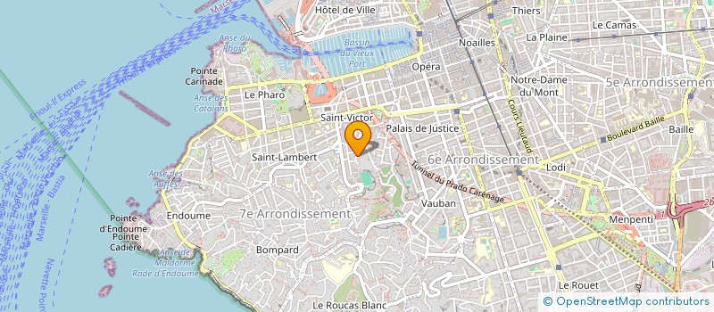 localisation de l'entreprise SCI MEDE 13 à MARSEILLE