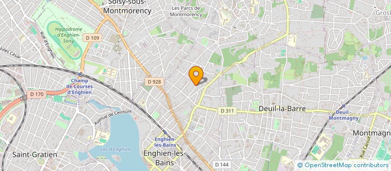 localisation de l'entreprise SCI MEDE à MONTMORENCY