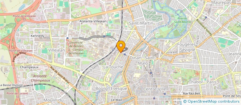 localisation de l'entreprise SCI MEDECINS ANATOLE FRANCE  RENNES