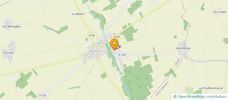 localisation de l'entreprise SCI MEDEL  DOLLOT