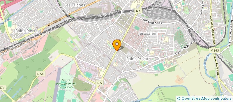 localisation de l'entreprise SCI MEDEO à MONTIGNY-LES-METZ