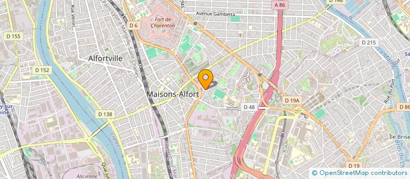 localisation de l'entreprise SCI MEDERIC GRENOBLE à MAISONS-ALFORT