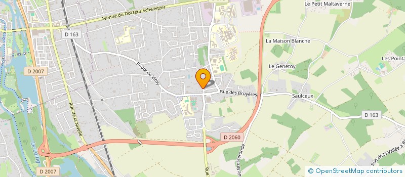 localisation de l'entreprise SCI MEDERICK  AMILLY