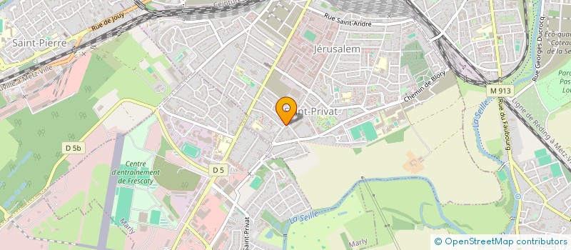 localisation de l'entreprise SCI MEDEX à MONTIGNY LES METZ