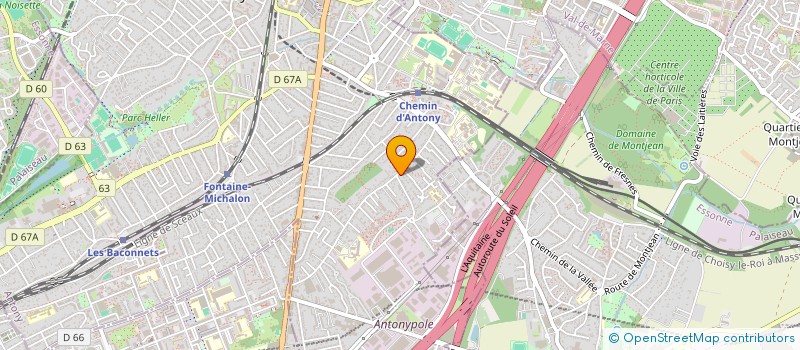 localisation de l'entreprise SCI MEDHI ET ADAM à ANTONY