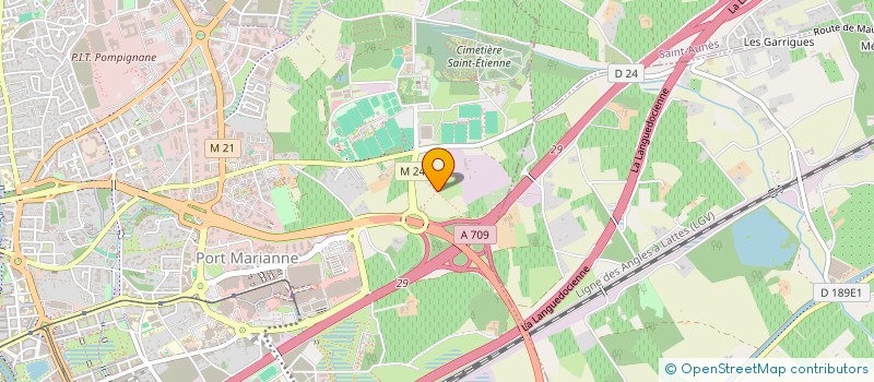 localisation de l'entreprise SCI MEDI à MONTPELLIER
