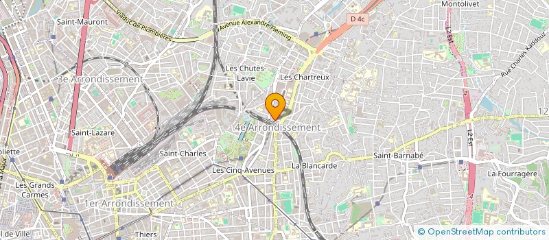 localisation de l'entreprise SCI MEDI CHARTREUX à MARSEILLE