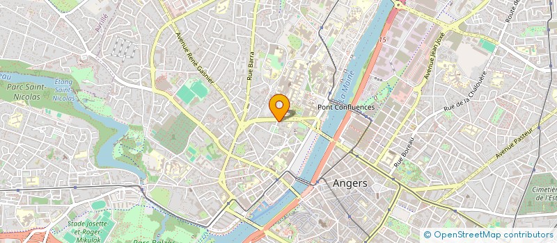 localisation de l'entreprise SCI MEDI DAVIERS à ANGERS