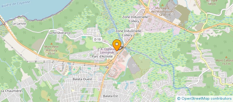 localisation de l'entreprise SCI MEDI LARIVOT  MATOURY