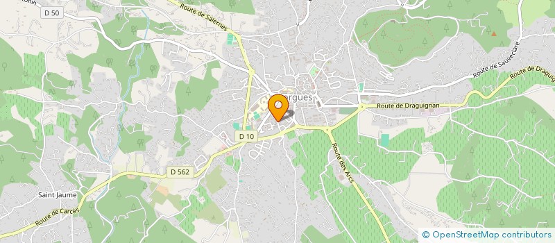 localisation de l'entreprise SCI MEDI LORG  LORGUES