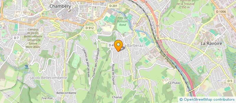 localisation de l'entreprise SCI MEDI-MELO  BARBERAZ