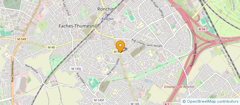 localisation de l'entreprise SCI MEDI SOLFERINO  RONCHIN