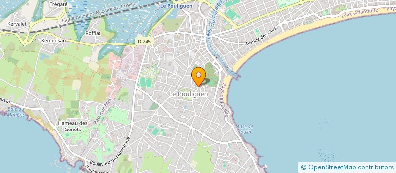 localisation de l'entreprise SCI MEDIALES  LE POULIGUEN