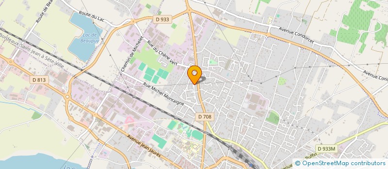 localisation de l'entreprise SCI MEDIBASE  MARMANDE