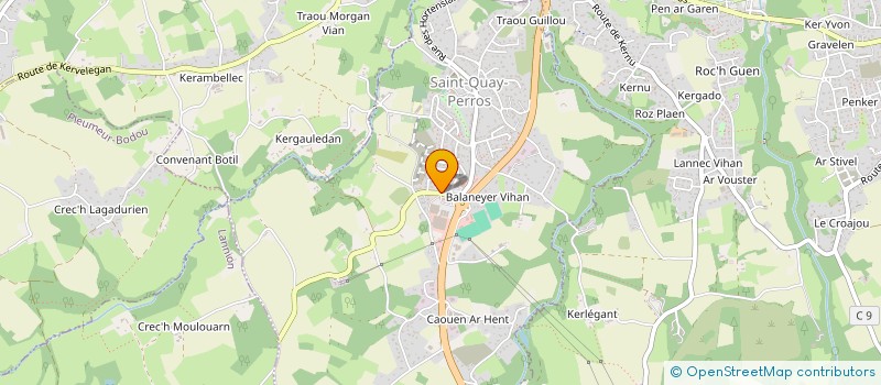 localisation de l'entreprise SCI MEDIBAT  SAINT-QUAY-PERROS