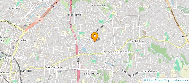 localisation de l'entreprise SCI MEDIBEL à MARSEILLE