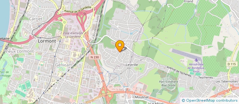 localisation de l'entreprise SCI MEDICA  LORMONT