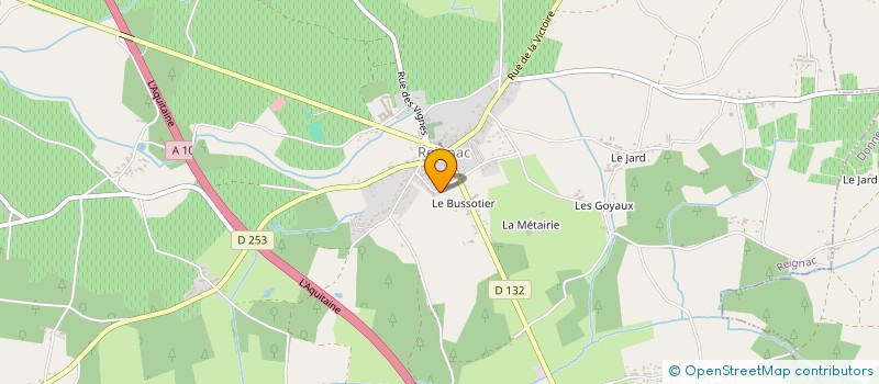 localisation de l'entreprise SCI MEDICA à REIGNAC