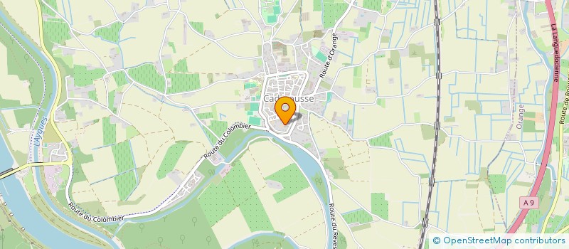 localisation de l'entreprise SCI MEDICAD  CADEROUSSE