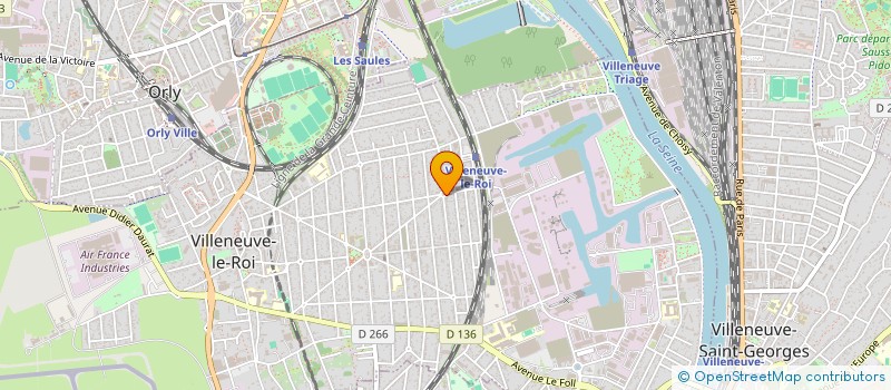 localisation de l'entreprise SCI MEDICAL CHARLEMAGNE  VILLENEUVE-LE-ROI