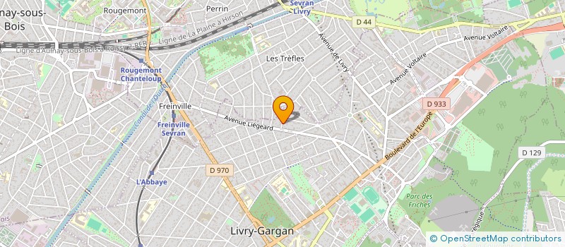 localisation de l'entreprise SCI MEDICAL MERY à LIVRY-GARGAN