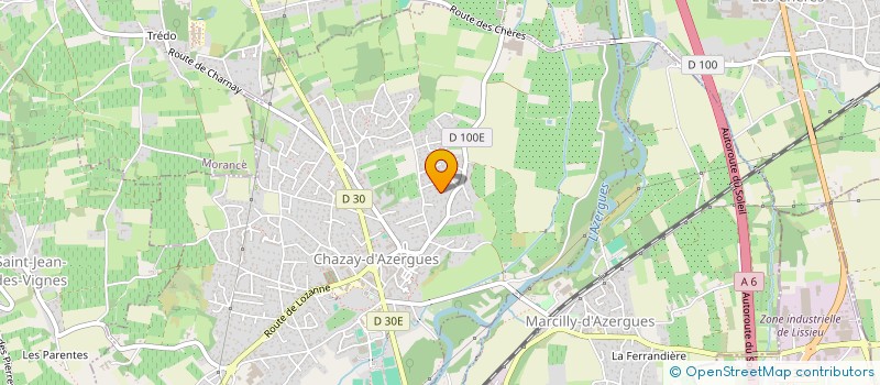 localisation de l'entreprise SCI MEDICAL MORANCE  MORANCE