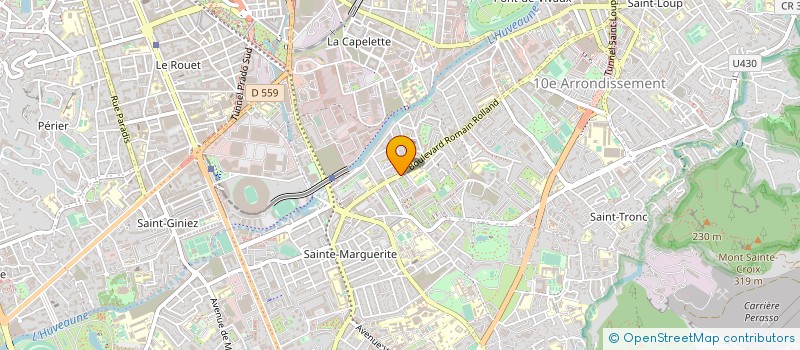 localisation de l'entreprise SCI MEDICAL PAULINE à MARSEILLE